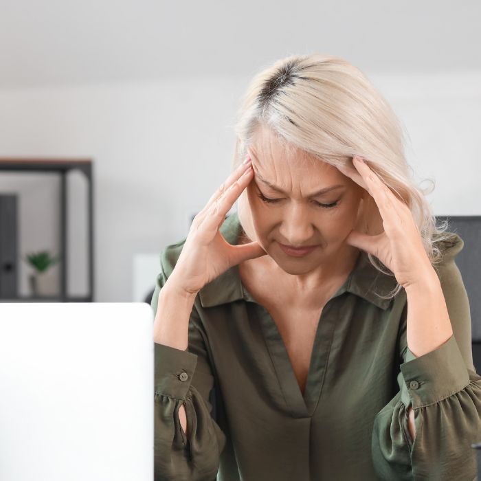 menopauze gevoeligheid stress