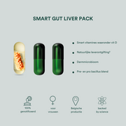 smart gut liver pack prebiotica probiotica insentials