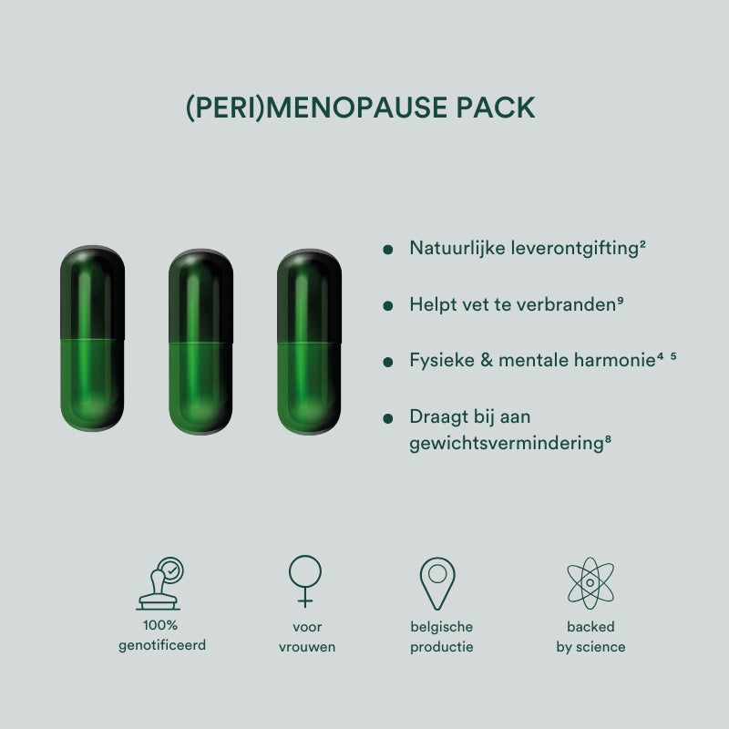 perimenopause pack insentials voordelen